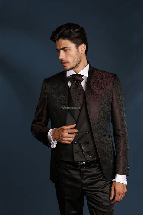 vestiti versace uomo sposo|Blazer e Abiti Eleganti Uomo .